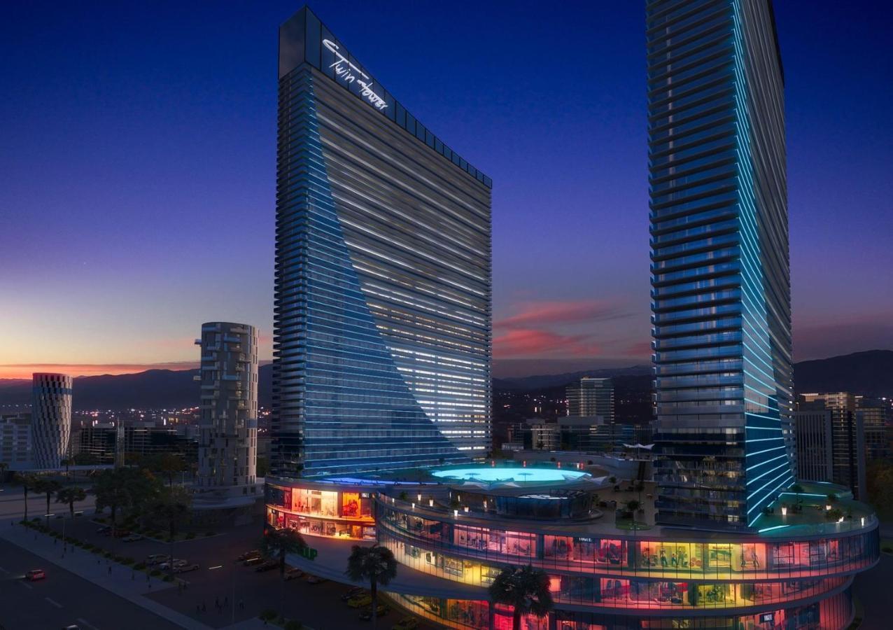 Appartamento Skyscraper Batumi Esterno foto